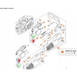 STIHL Pokrywa koła napędu...
